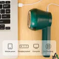 Electric Lint Remover & Fabric Shaver – Rechargeable Portable Clothes Fuzz Remover, Handheld Garment De-Piller for Sweaters, Jackets & Upholstery – USB Charging, Strong Suction, Easy Clean, Best Lint Remover | Lint Removal Machine for Sweaters