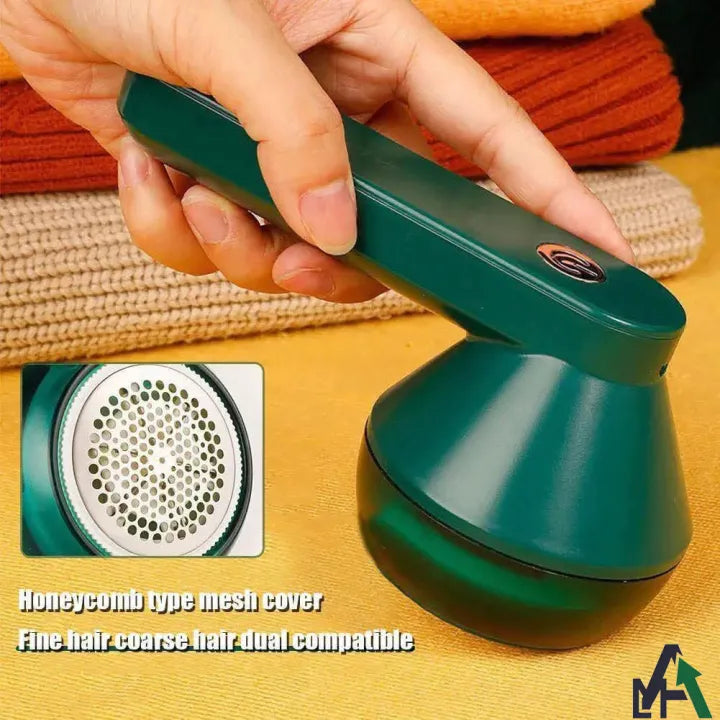 Electric Lint Remover & Fabric Shaver – Rechargeable Portable Clothes Fuzz Remover, Handheld Garment De-Piller for Sweaters, Jackets & Upholstery – USB Charging, Strong Suction, Easy Clean, Best Lint Remover | Lint Removal Machine for Sweaters