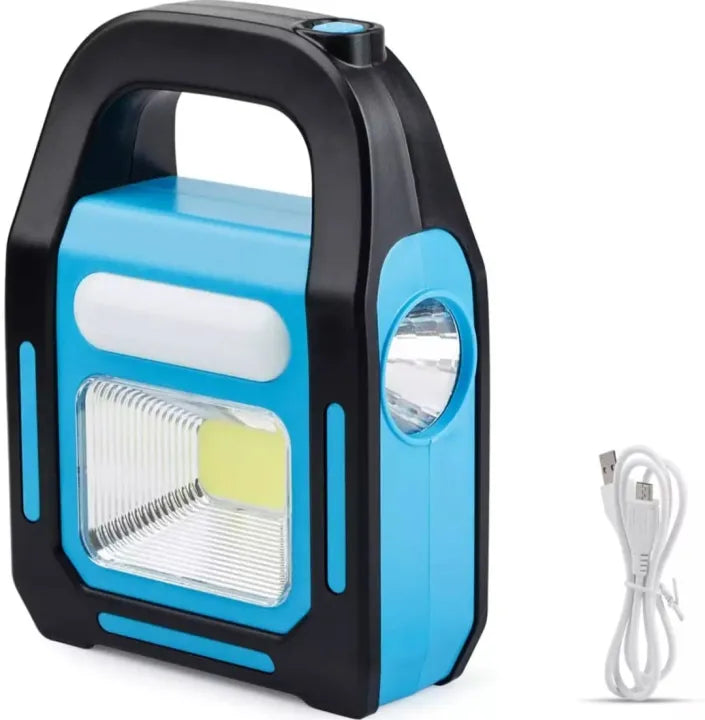 Solar USB Rechargeable Brightest COB LED Camping Lantern, Charging for Device, Waterproof Emergency Flashlight LED Light