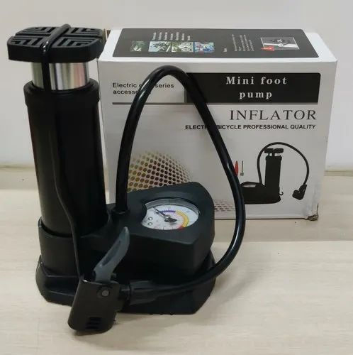 Heavy-Duty Foot Bike Pump - Main Image