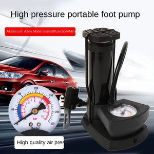 Heavy-Duty Foot Bike Pump - Image 4