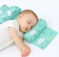 Adjustable Baby Sleeping Support Pillow – Anti-Roll Cushion & Neck Protection | Prevents Flat Head, Infant Sleep Positioner for Newborns - Home Organizer's